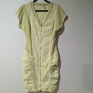 XCVI Lemon Lime Dress Size Large